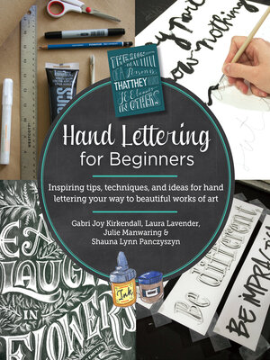 cover image of Hand Lettering for Beginners